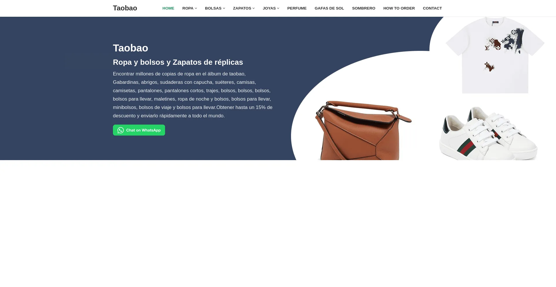 ¿És Seguro y Confiable Tao-bao.es?