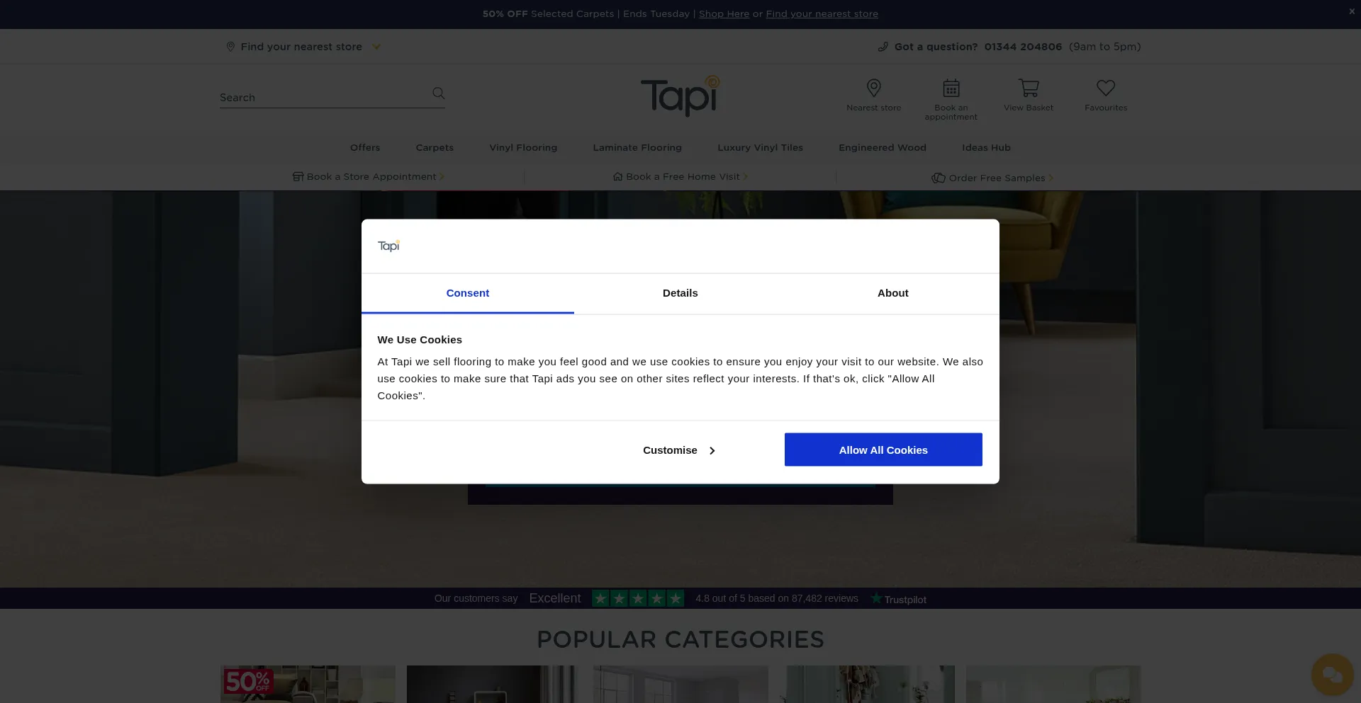 ¿És Seguro y Confiable Tapi.co.uk?