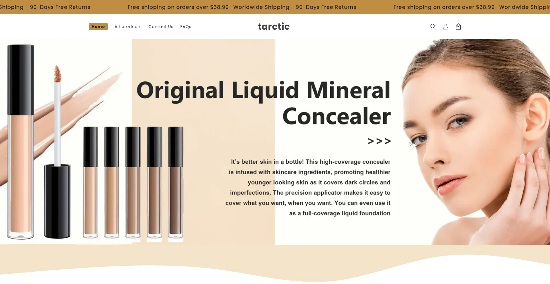 ¿És Seguro y Confiable Tarctic.shop?