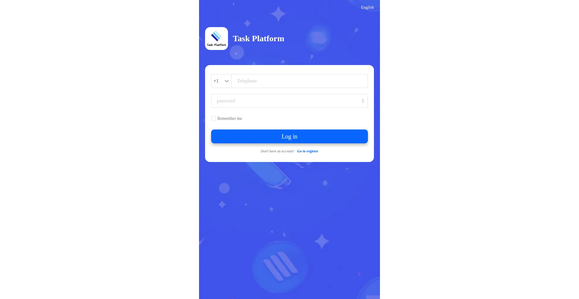 Website screenshot of Taskwintkorder.shop