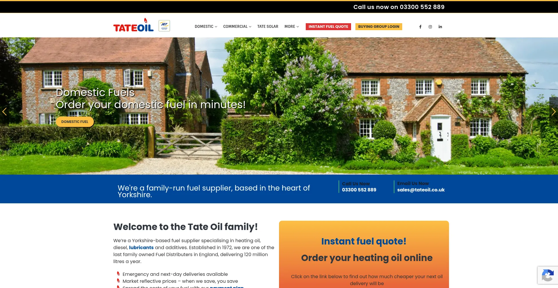 Tateoil.co.uk