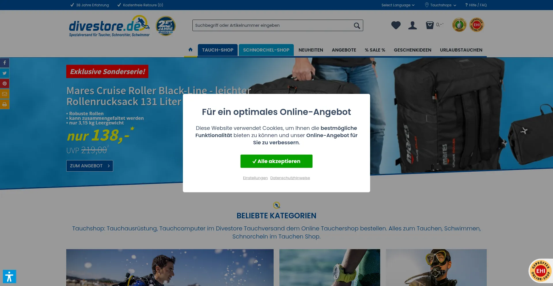 ¿És Seguro y Confiable Tauchversand.com?