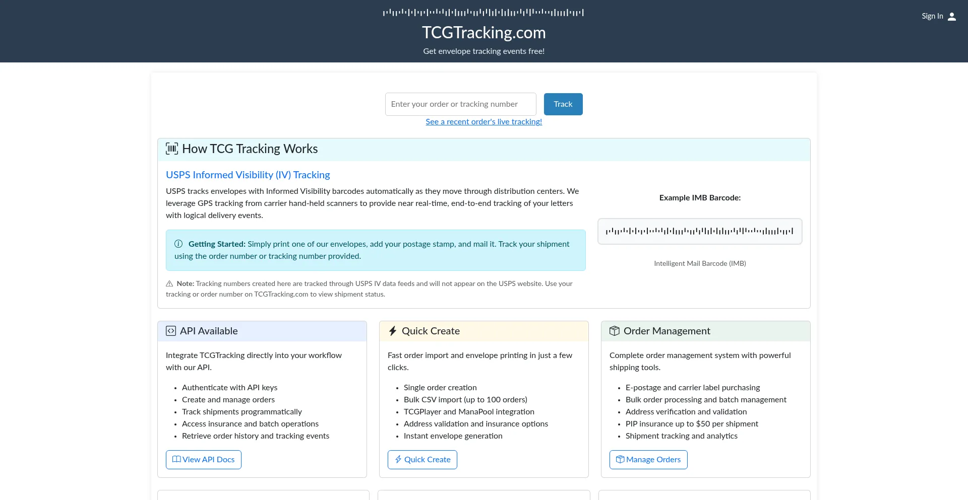 Tcgtracking.com