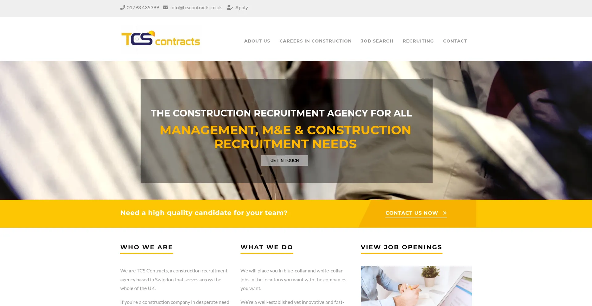 ¿És Seguro y Confiable Tcscontracts.co.uk?