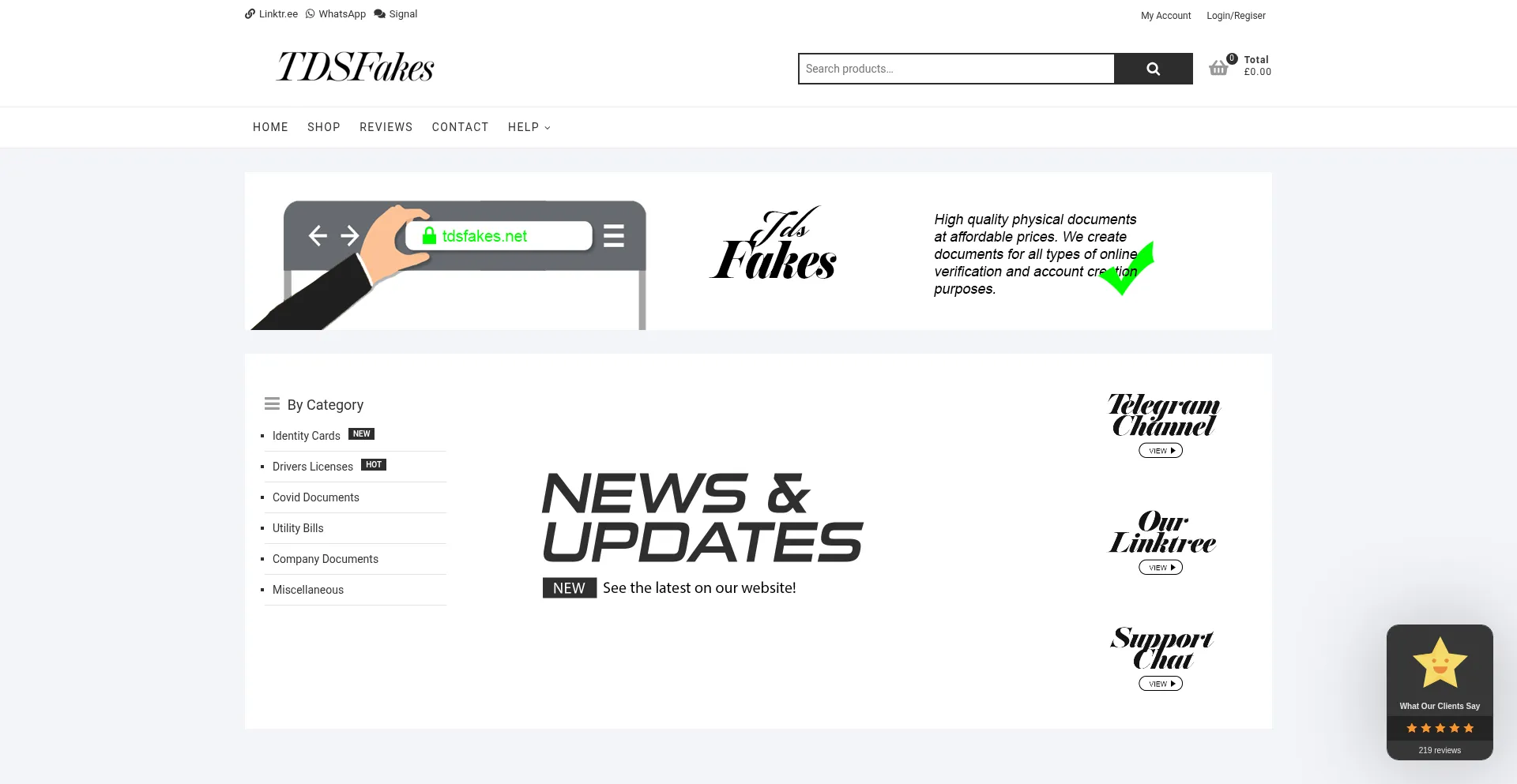 Tdsfakes.net