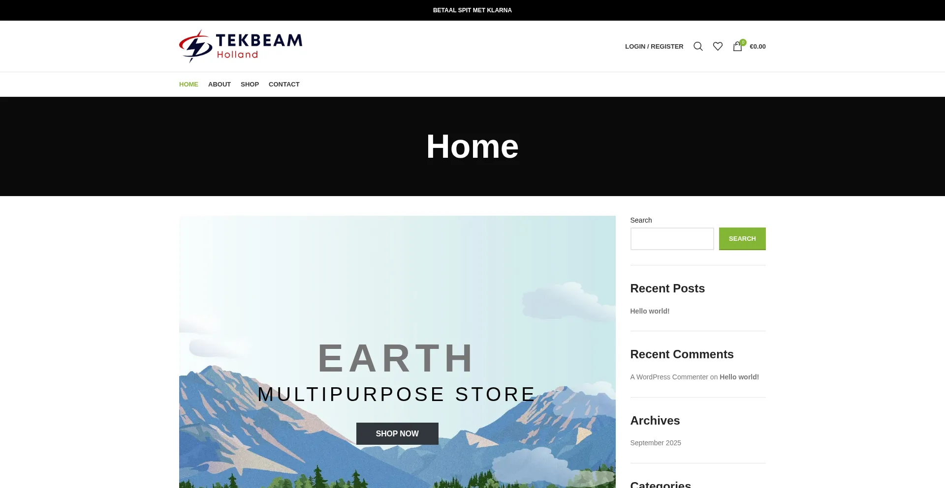 ¿És Seguro y Confiable Tekbeam-holland.com?