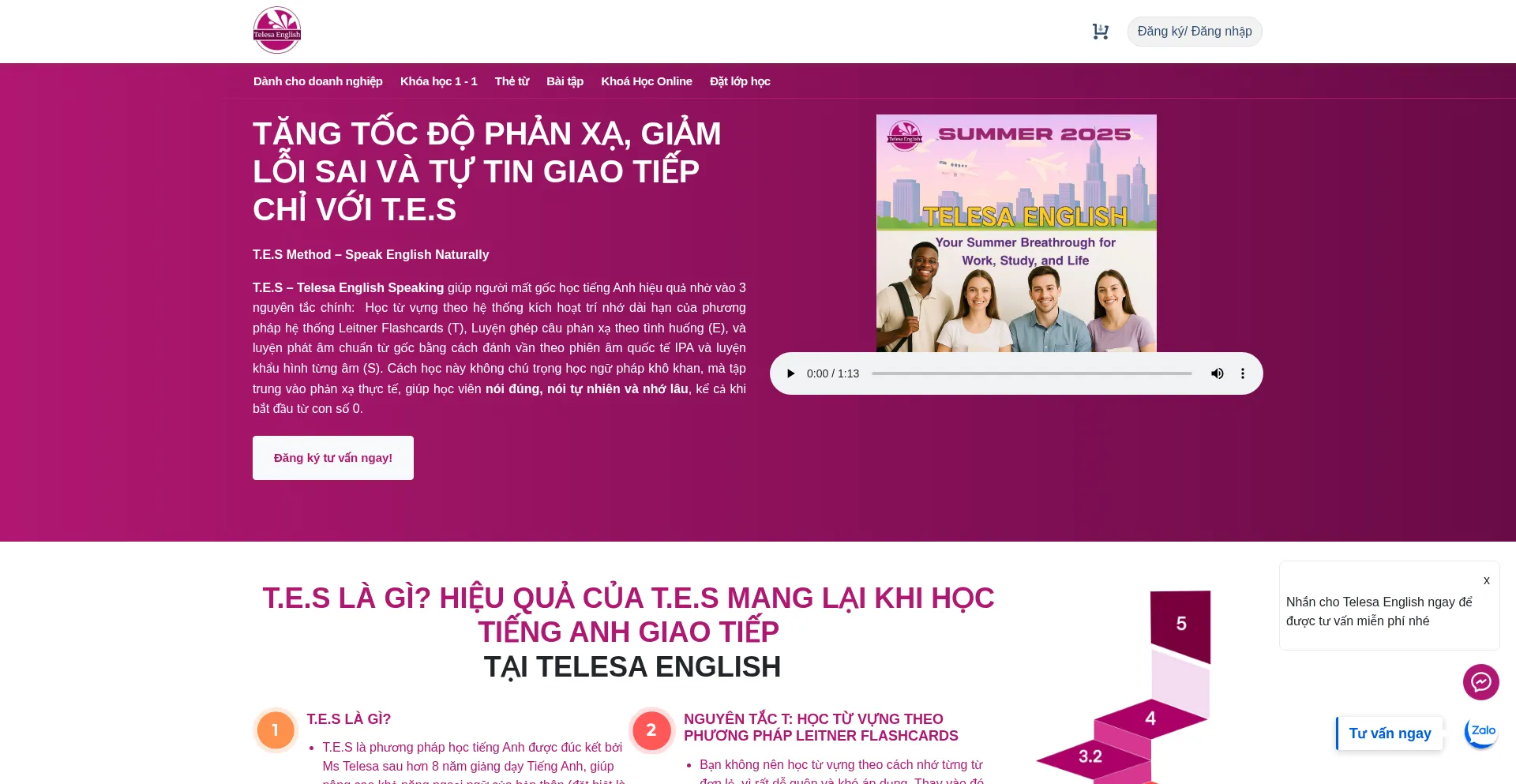 Telesaenglish.com