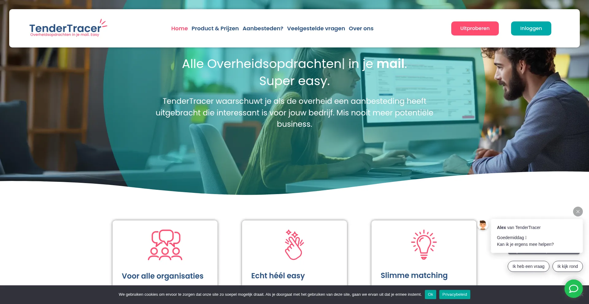 ¿És Seguro y Confiable Tendertracer.nl?