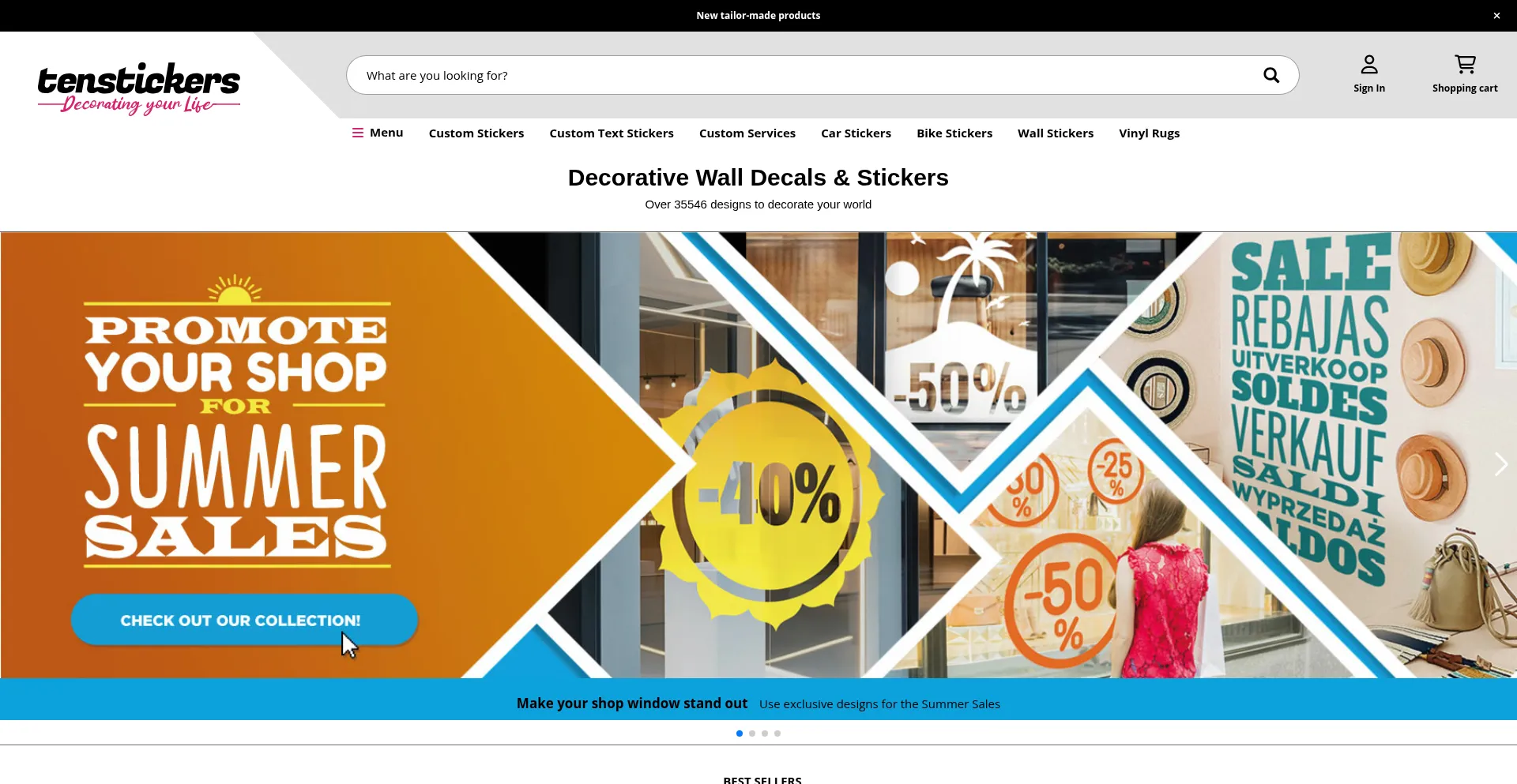 ¿És Seguro y Confiable Tenstickers.com?