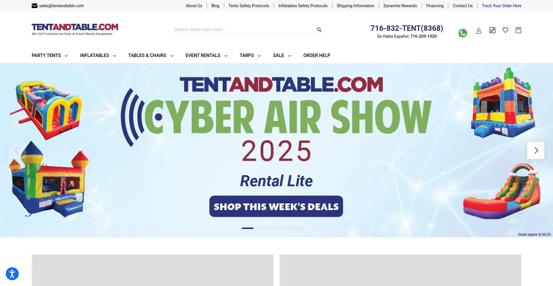 Tentandtable.com