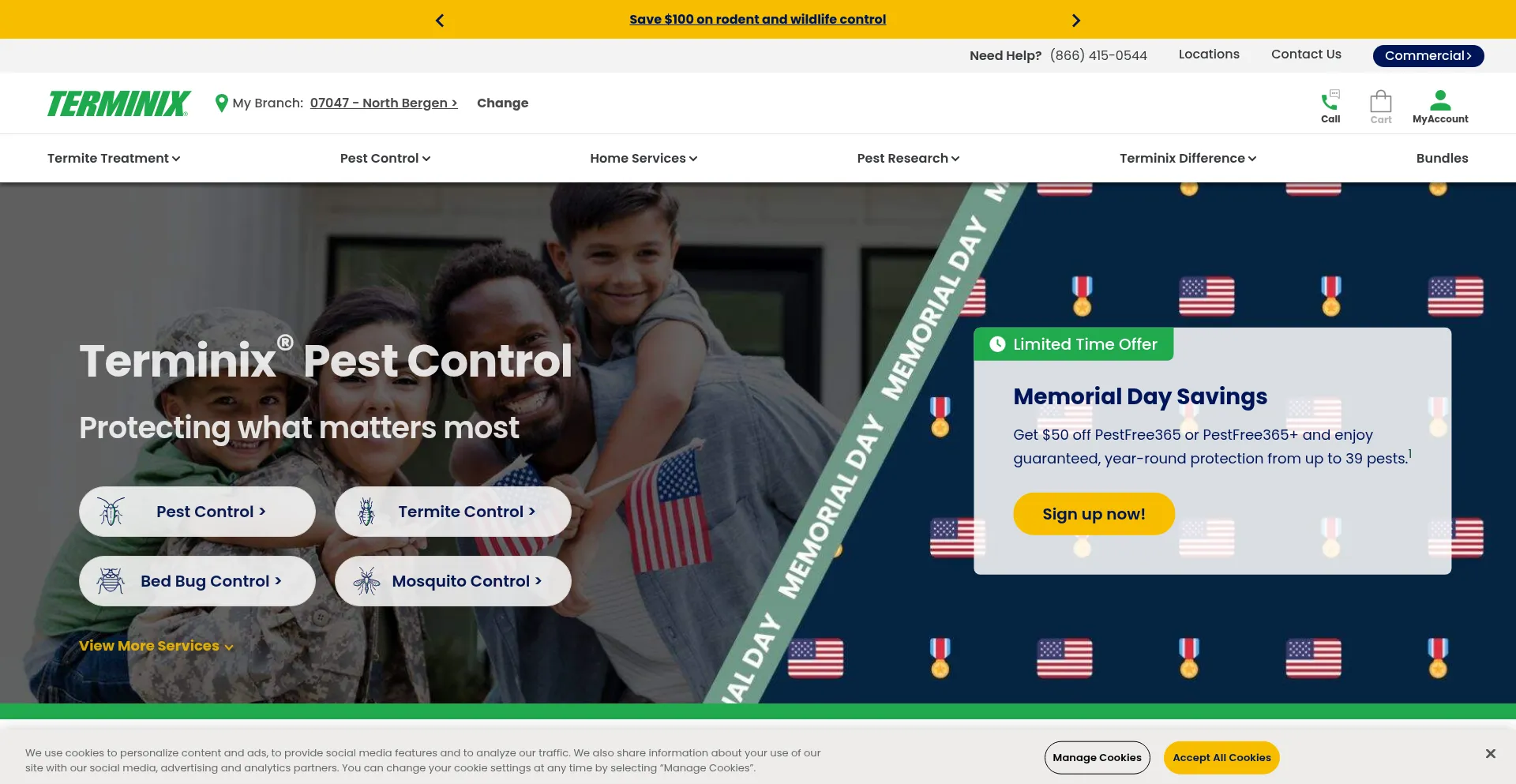 ¿És Seguro y Confiable Terminix.com?