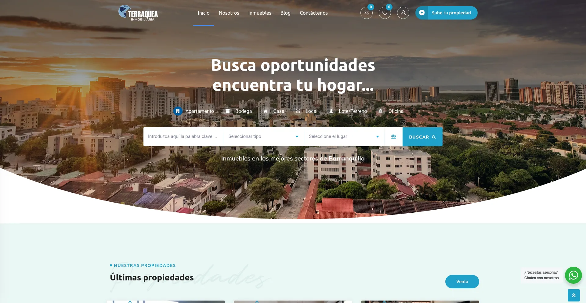 Terraqueainmobiliaria.co