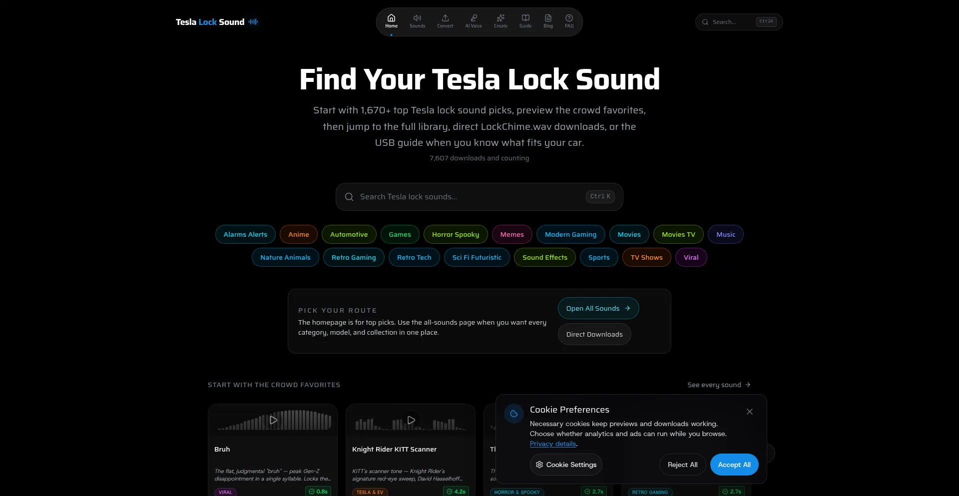 Teslalocksound.com