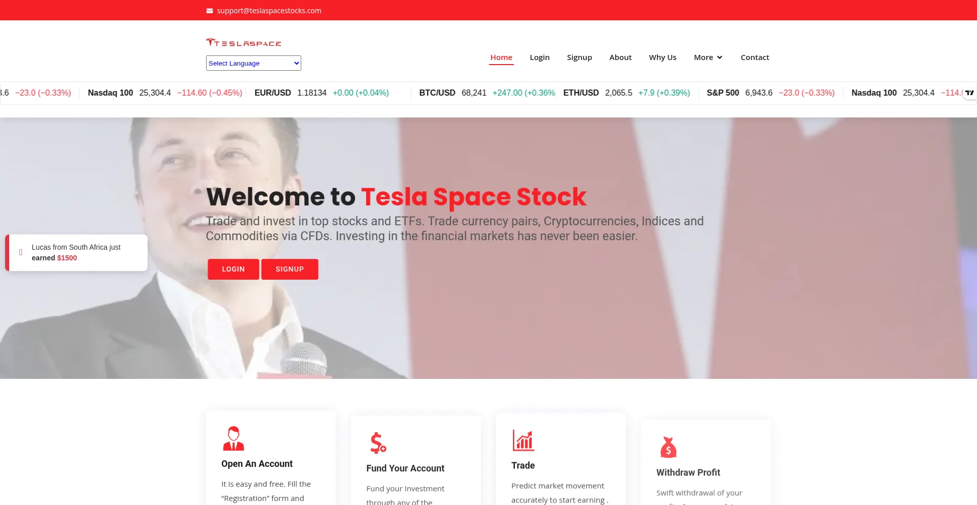 Teslaspacestocks.com