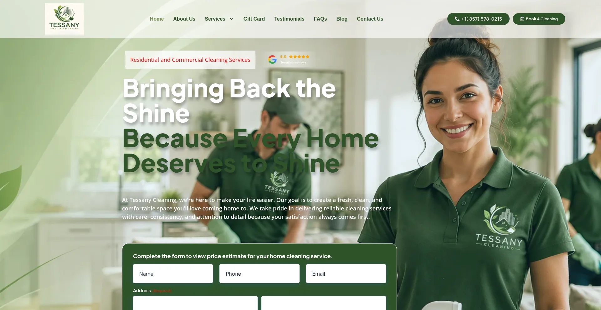 Tessanycleaning.com
