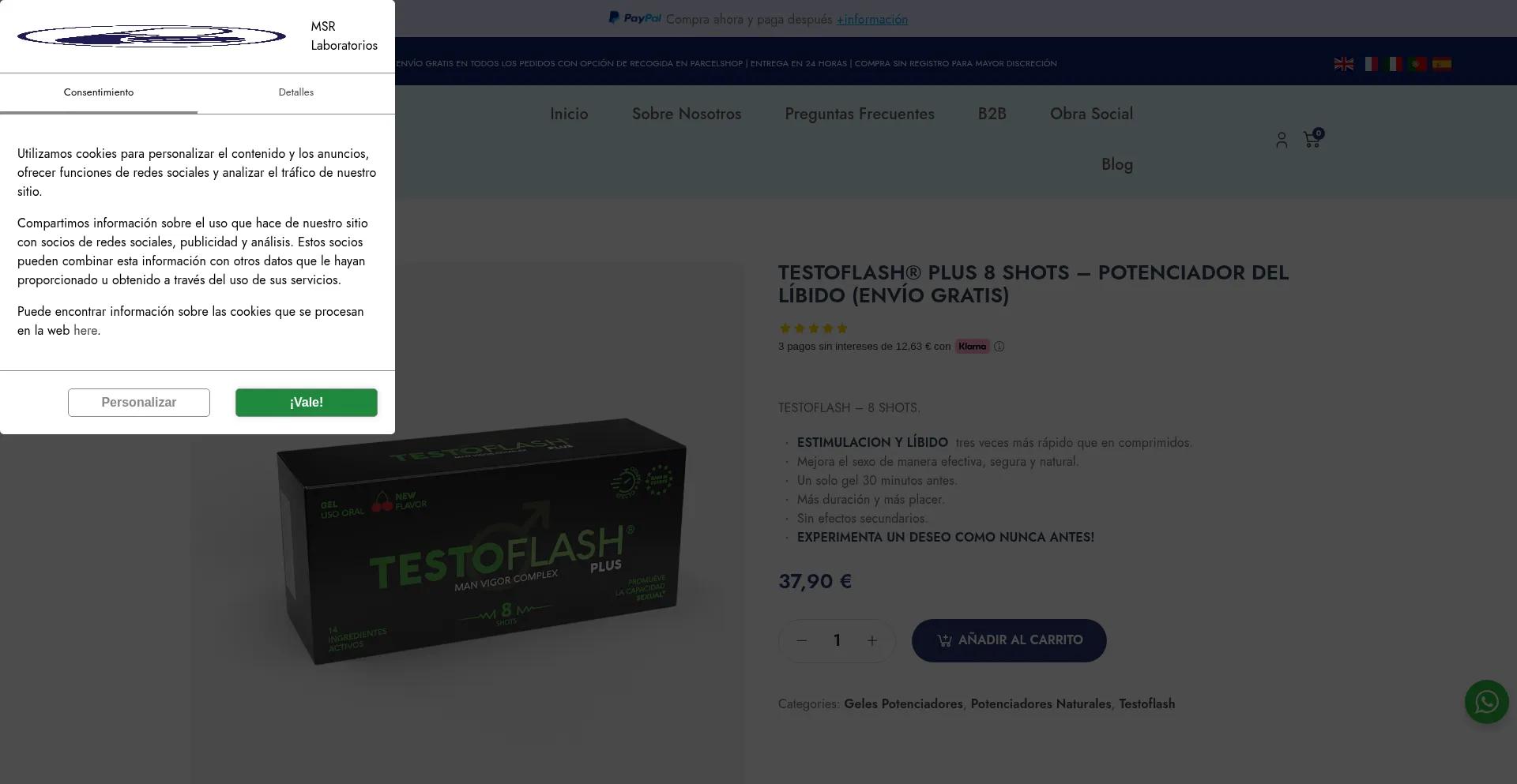 ¿És Seguro y Confiable Testoflash.com?