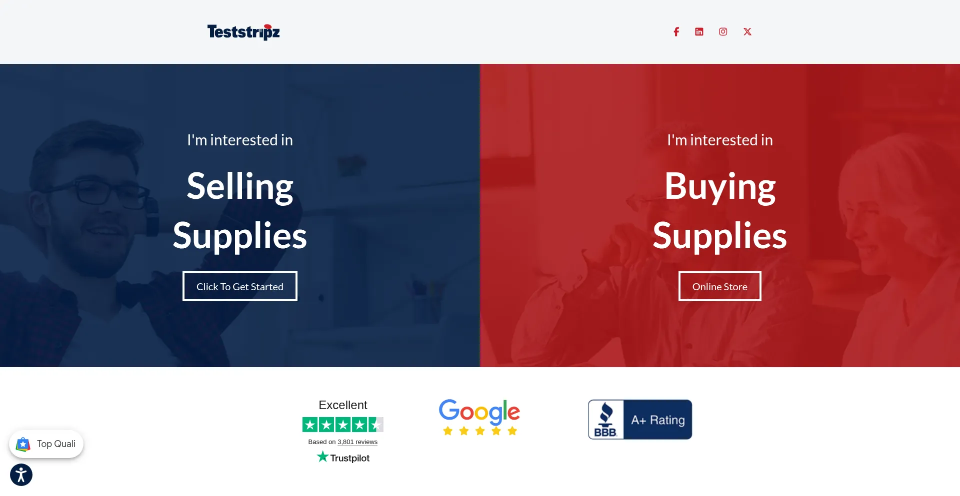 ¿És Seguro y Confiable Teststripz.com?