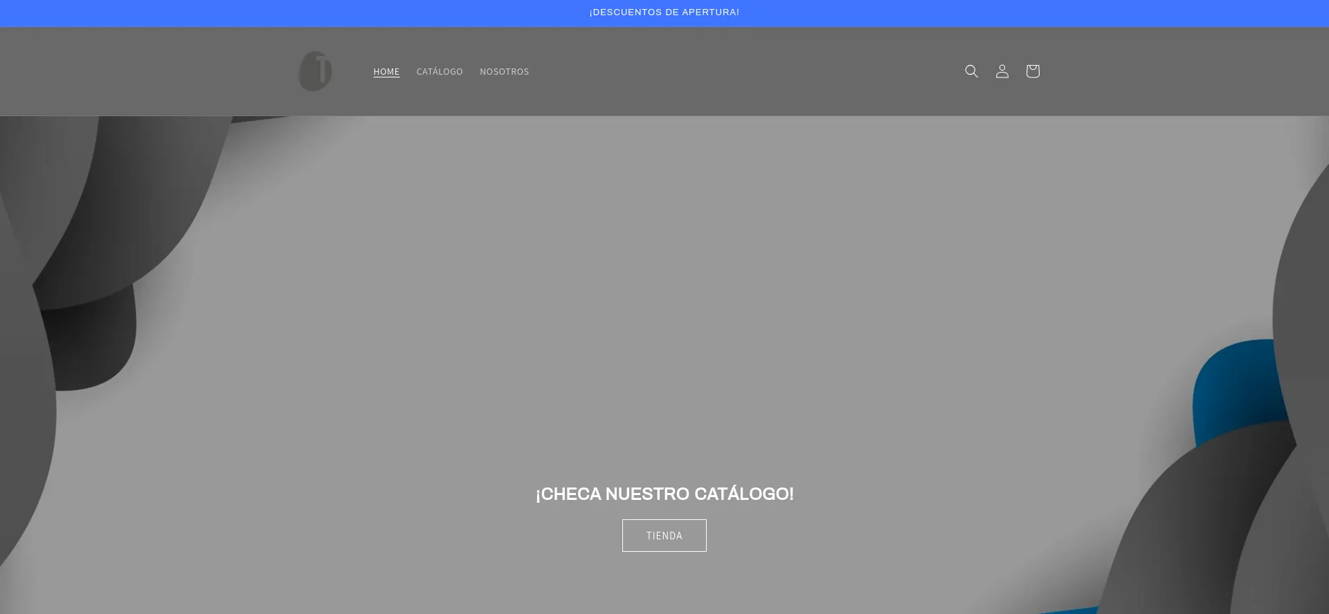 Website screenshot of Tetec.mx