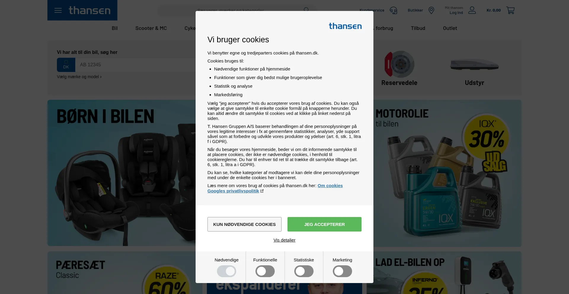 ¿És Seguro y Confiable Thansen.dk?