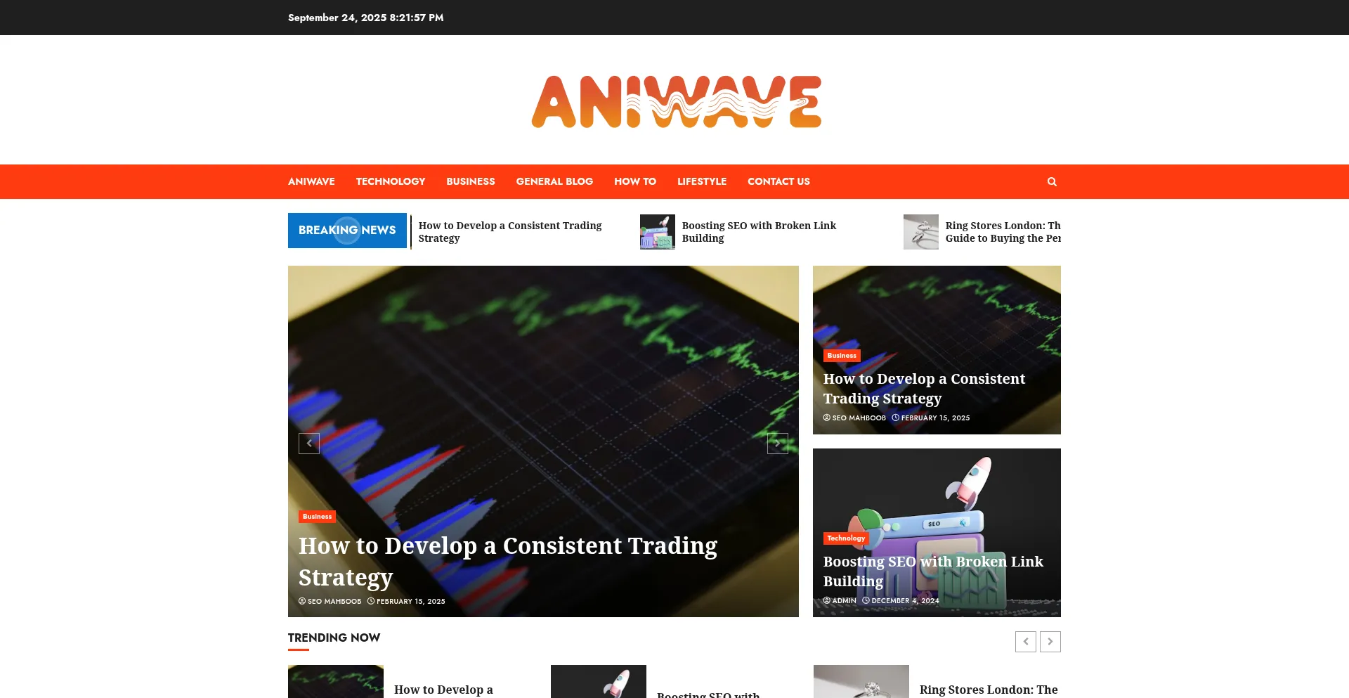 Theaniwave.org Screenshot