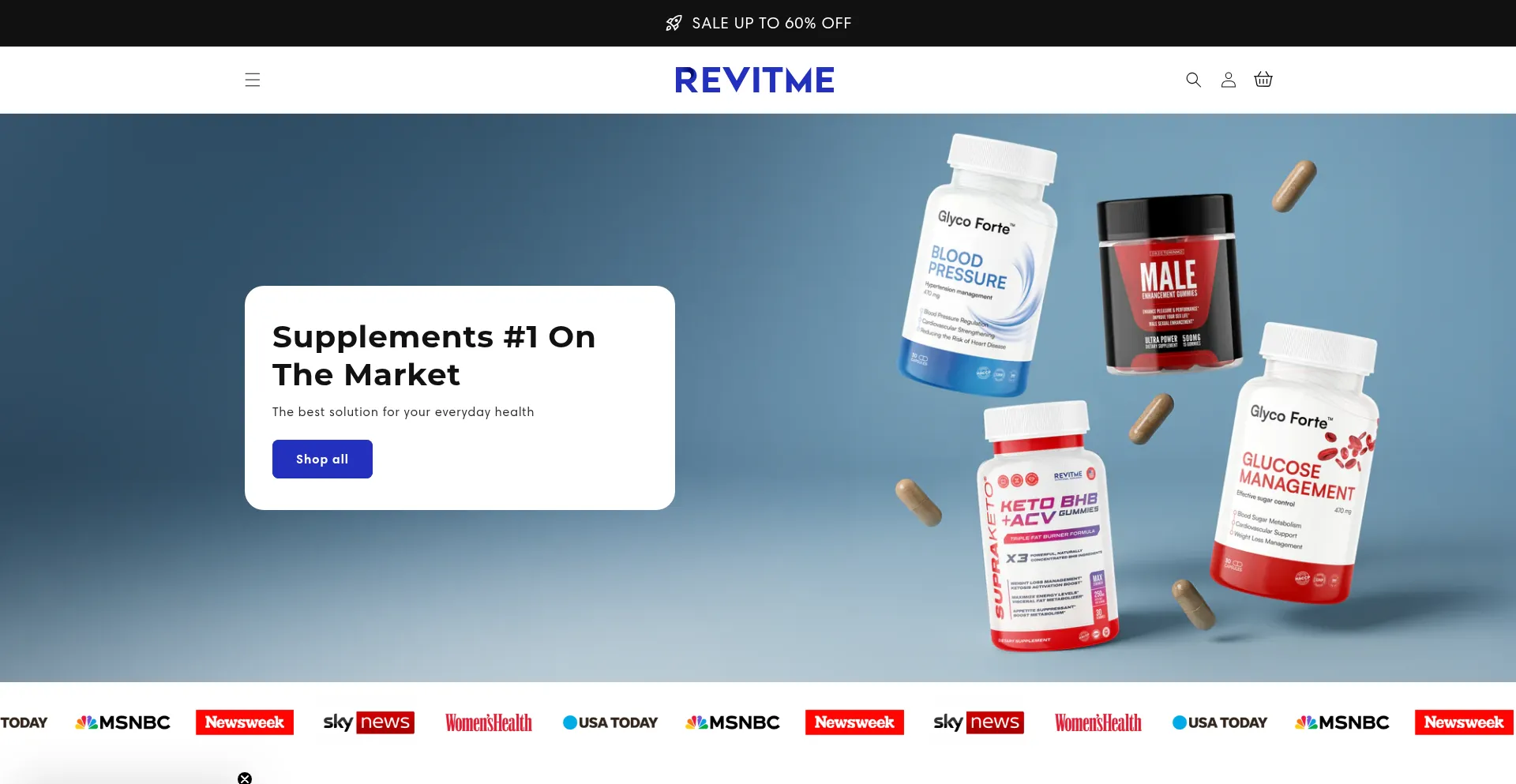 Website screenshot of Thearthromd.com