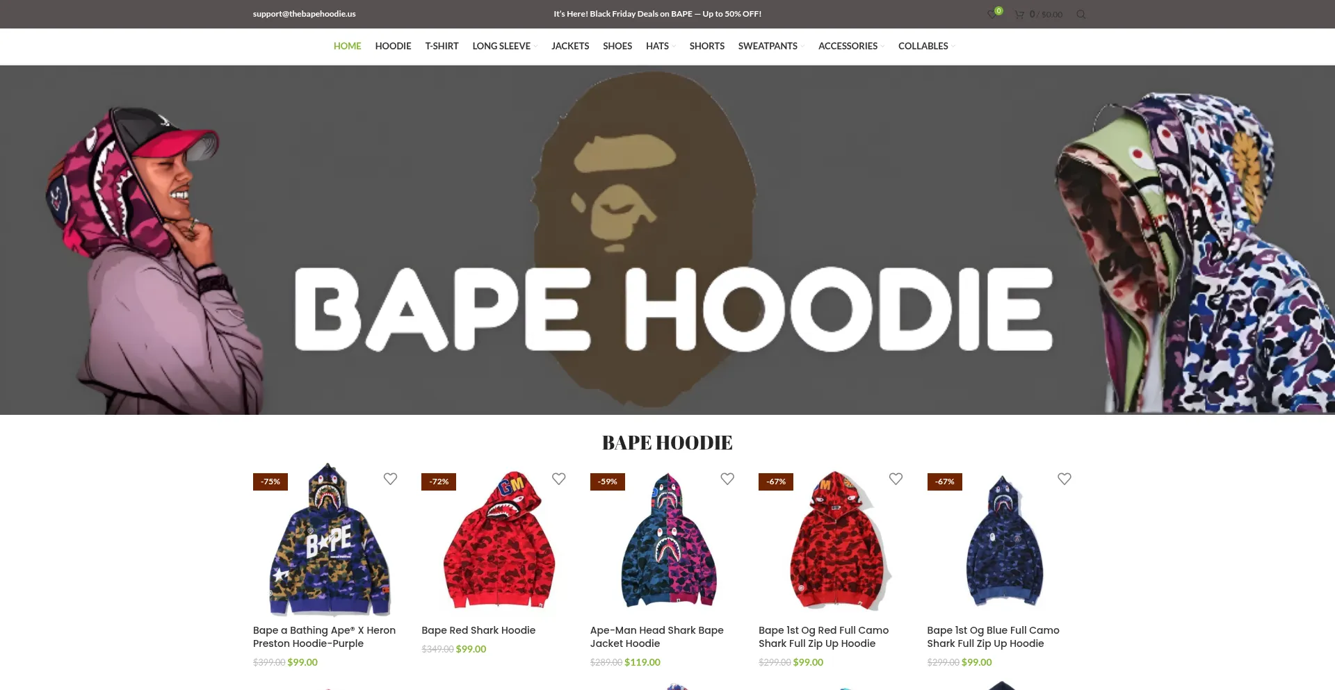 Thebapehoodie.us