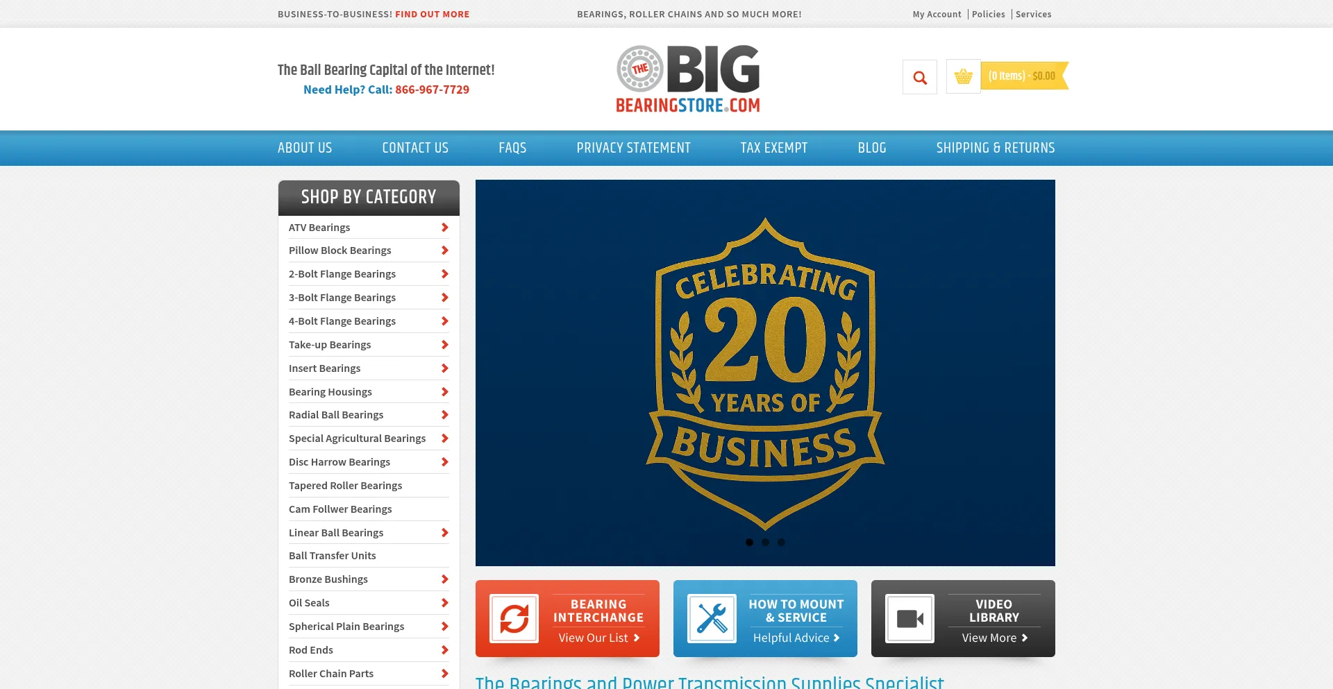 Thebigbearingstore.com