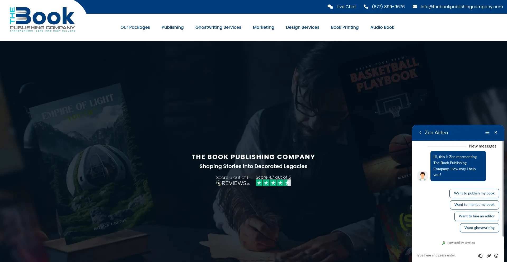 ¿És Seguro y Confiable Thebookpublishingcompany.com?