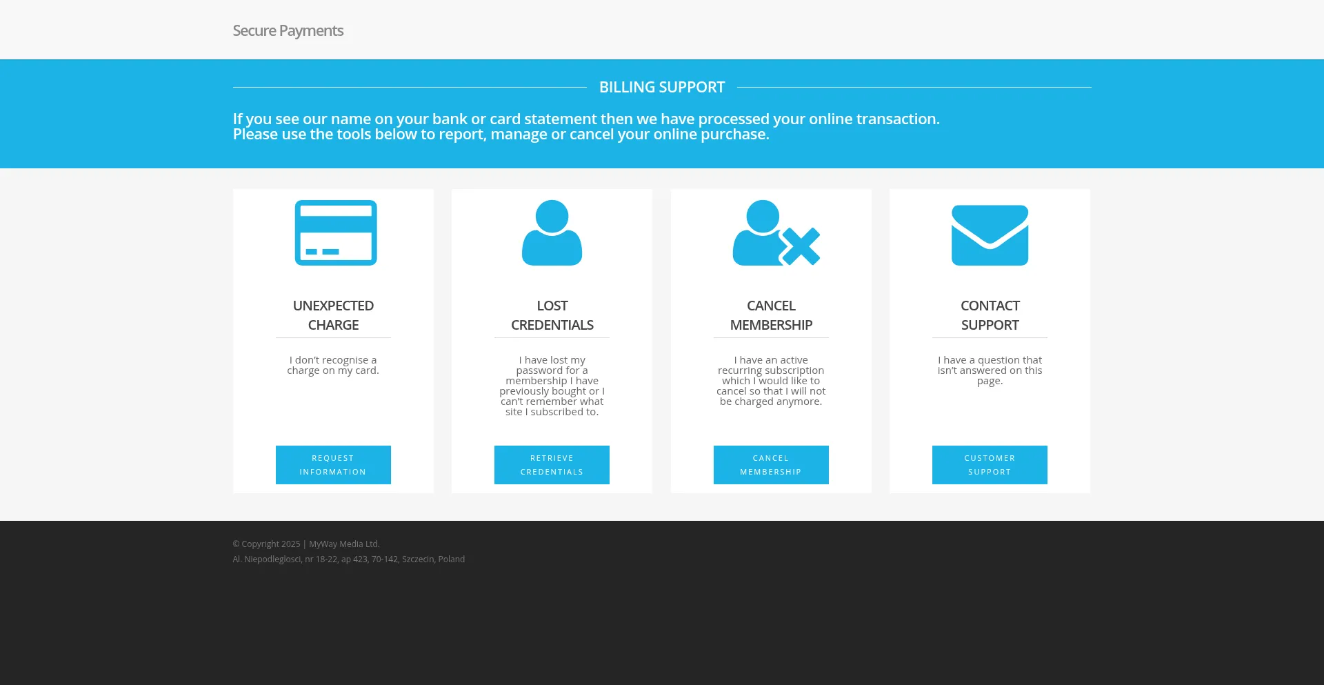Website screenshot of Thebudgetblue.com
