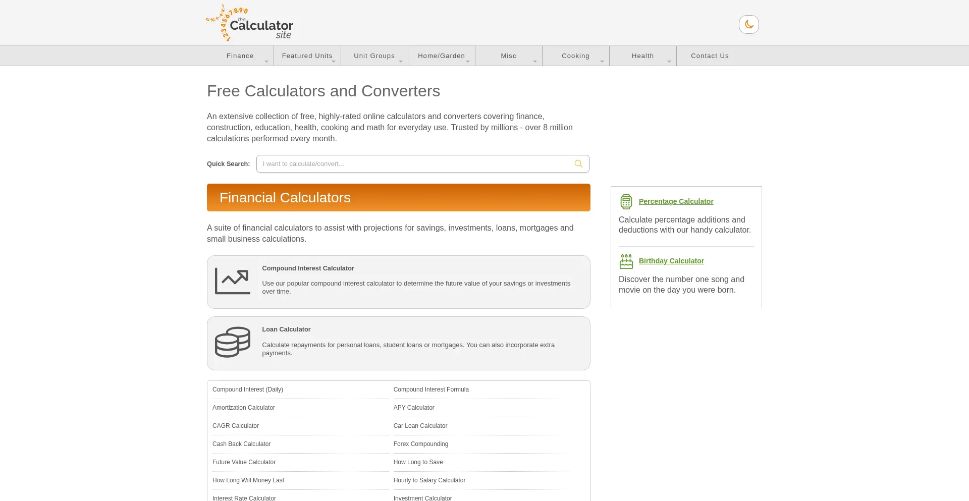 Thecalculatorsite.com