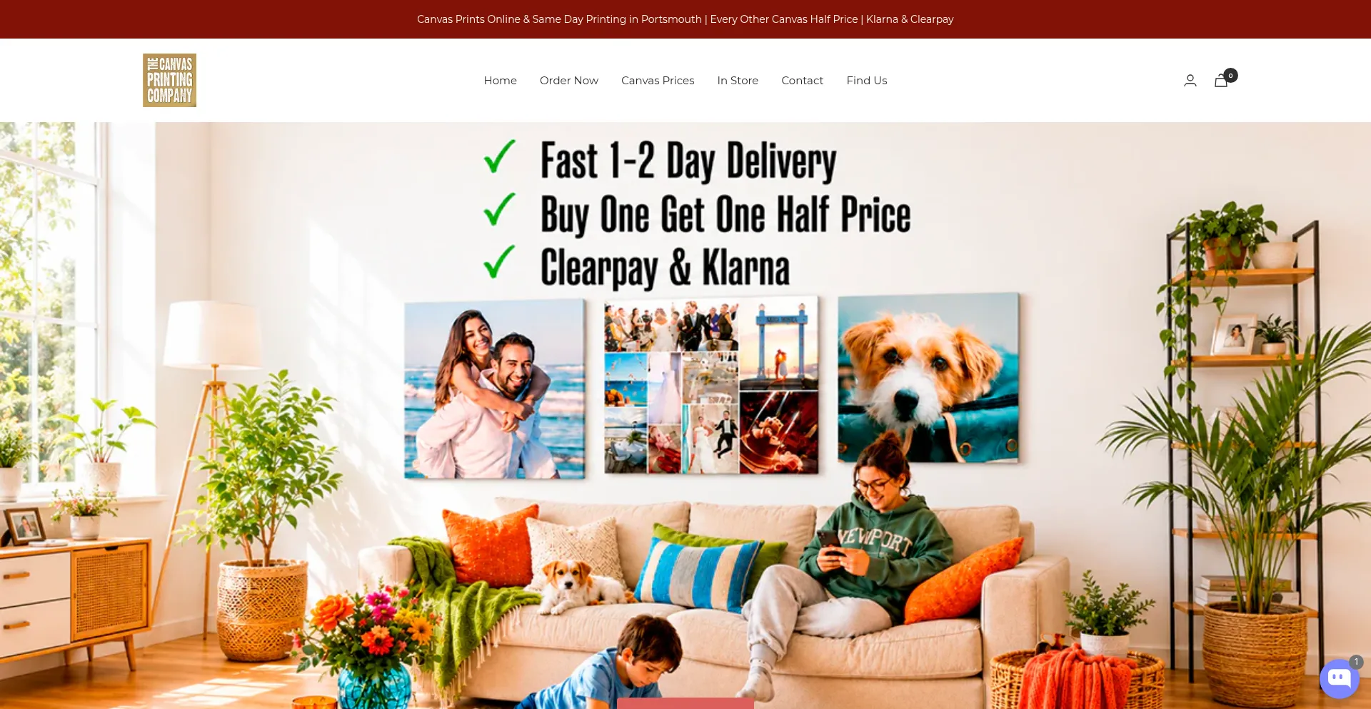 Thecanvasprintingcompany.com