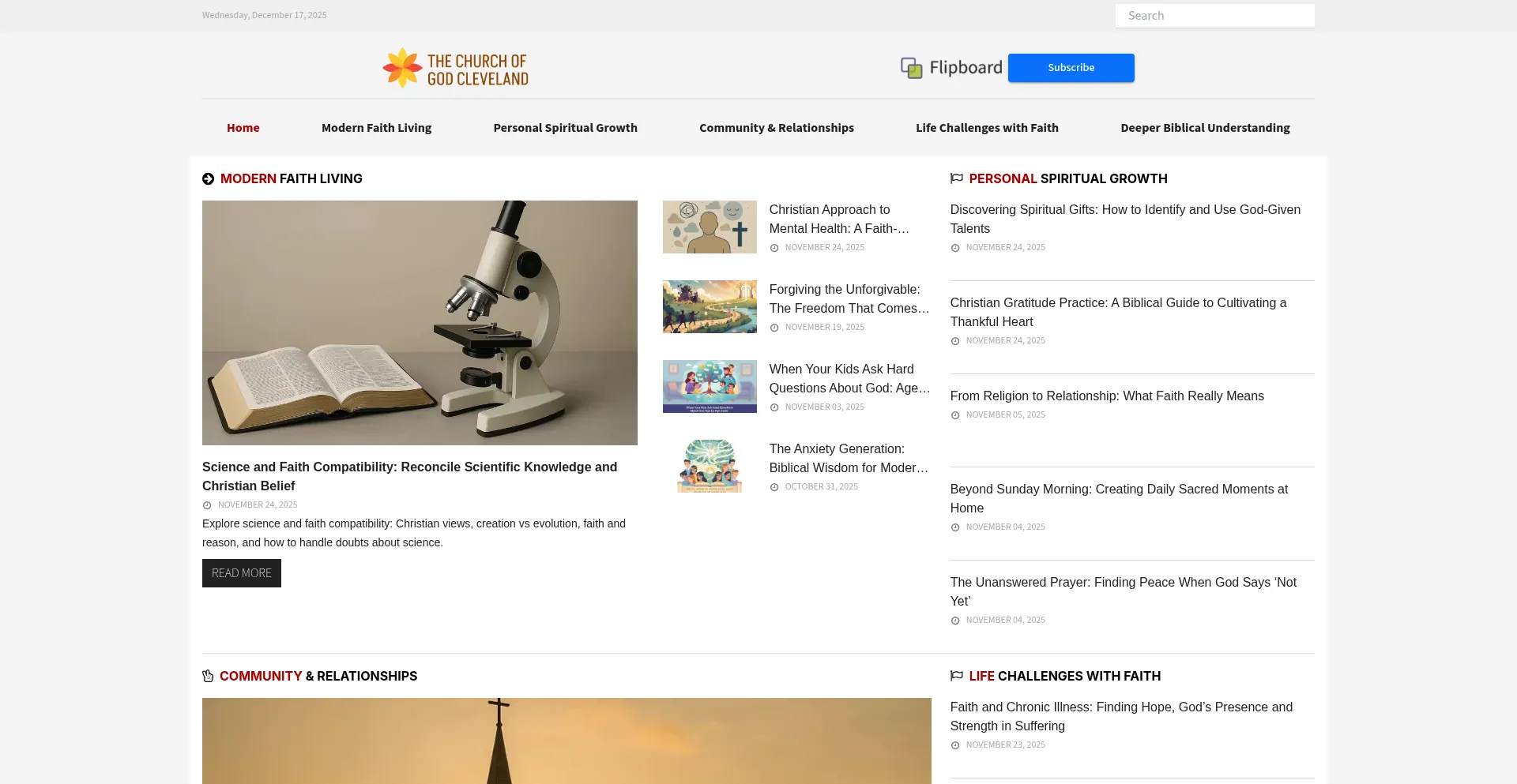 Thechurchofgodcleveland.org