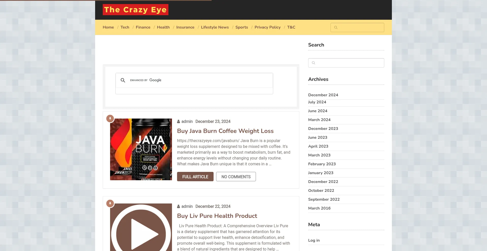 Thecrazyeye.com