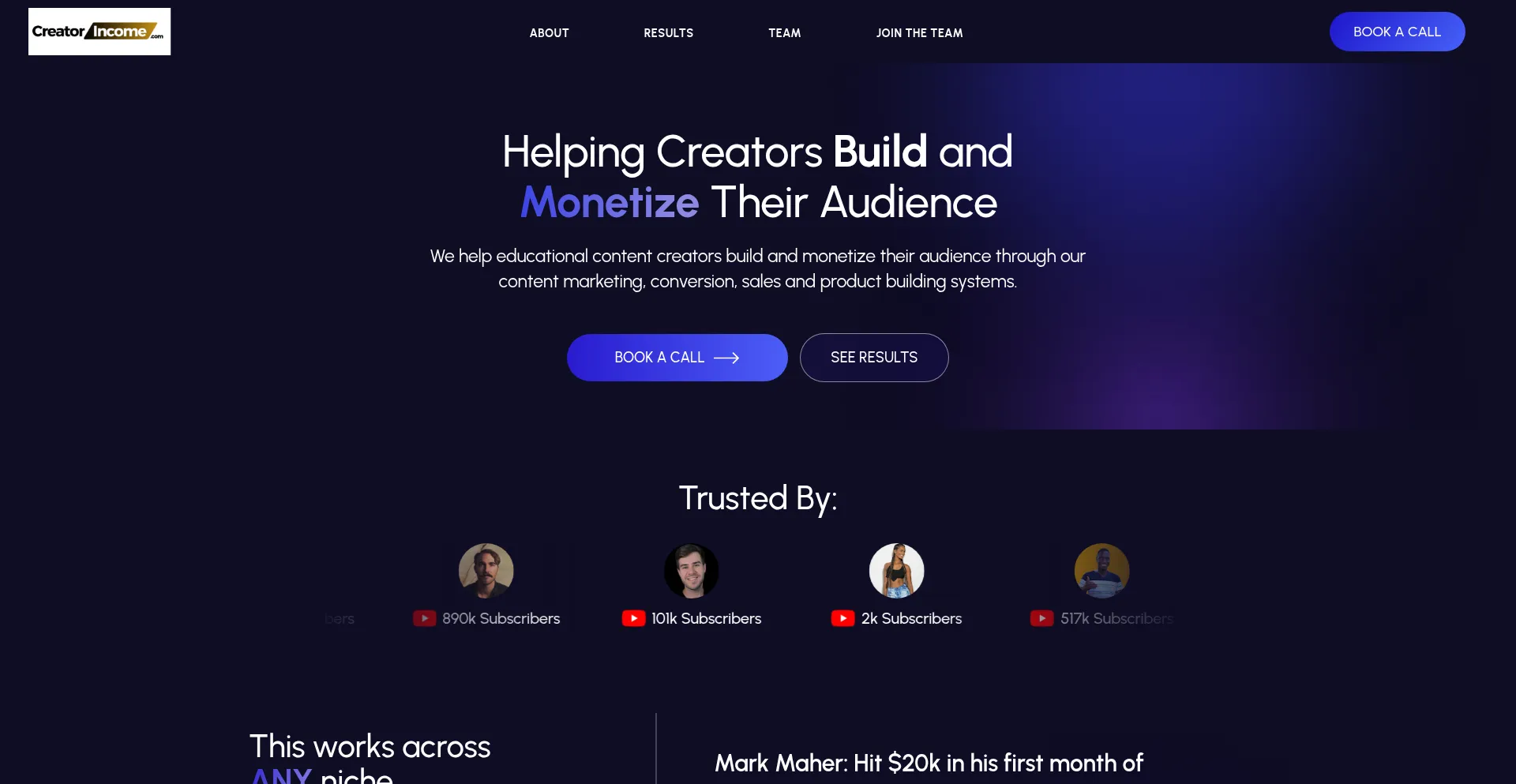 ¿És Seguro y Confiable Thecreatorincome.com?