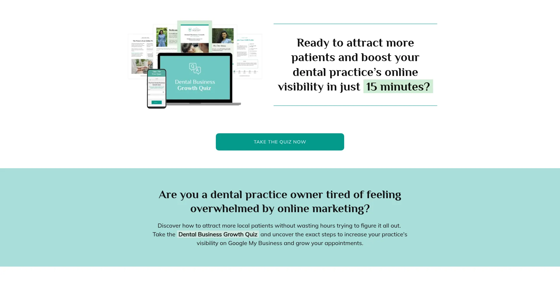 Website screenshot of Thedigitaldentistacademy.com