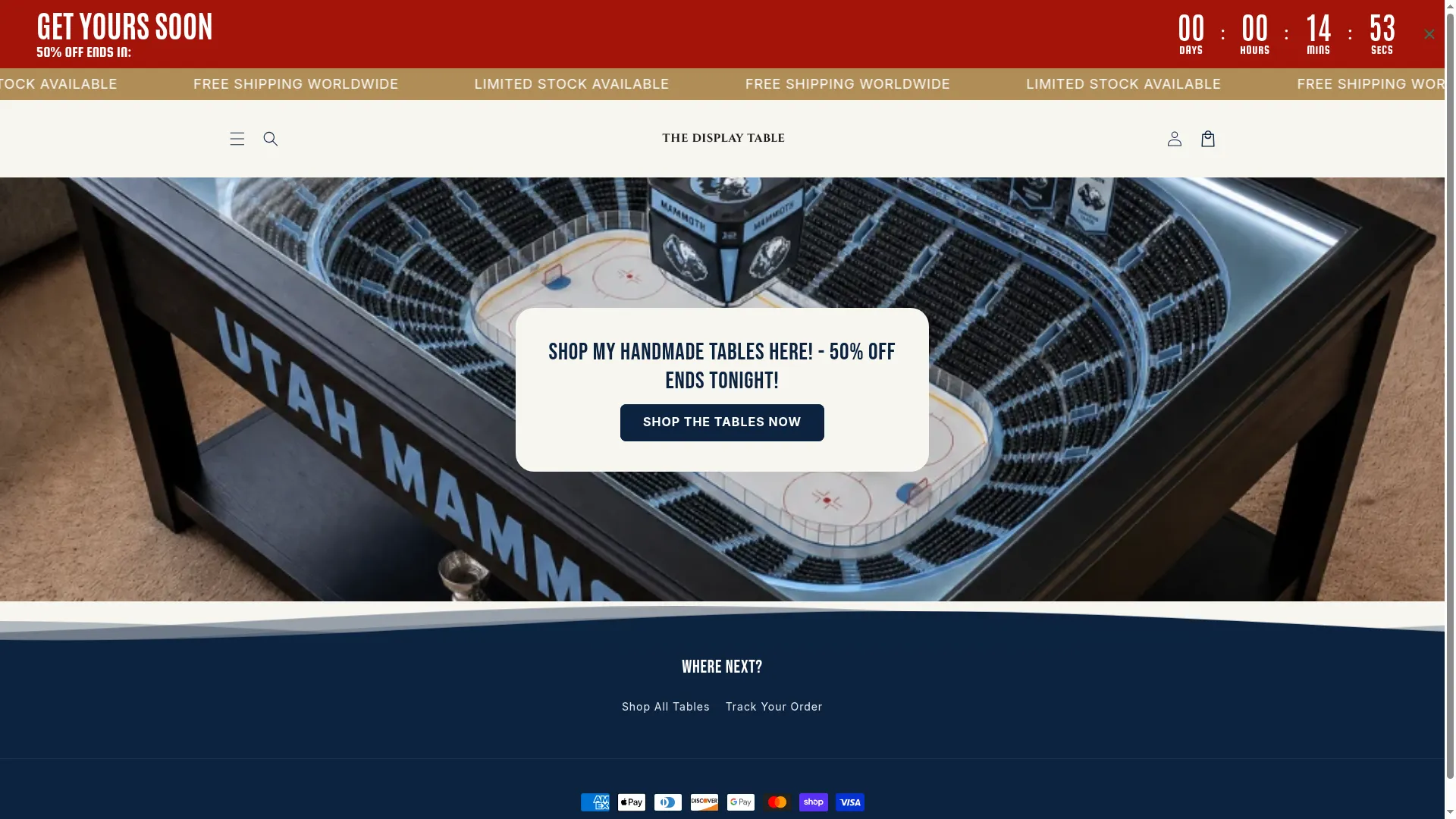 Thedisplaytable.com
