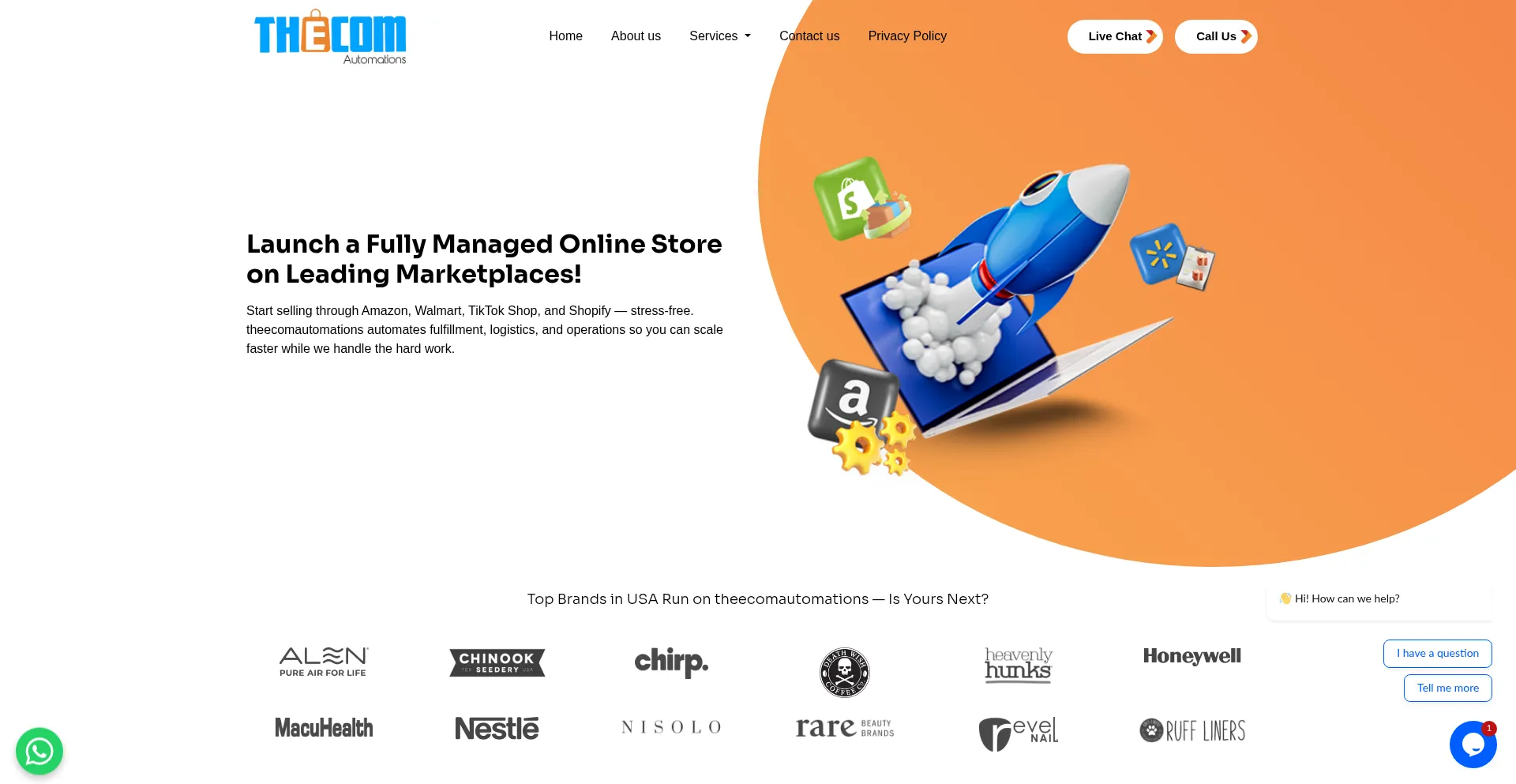 Theecomautomations.com Screenshot