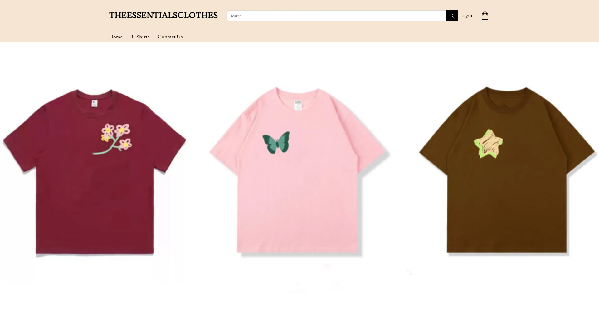 ¿És Seguro y Confiable Theessentialsclothes.com?