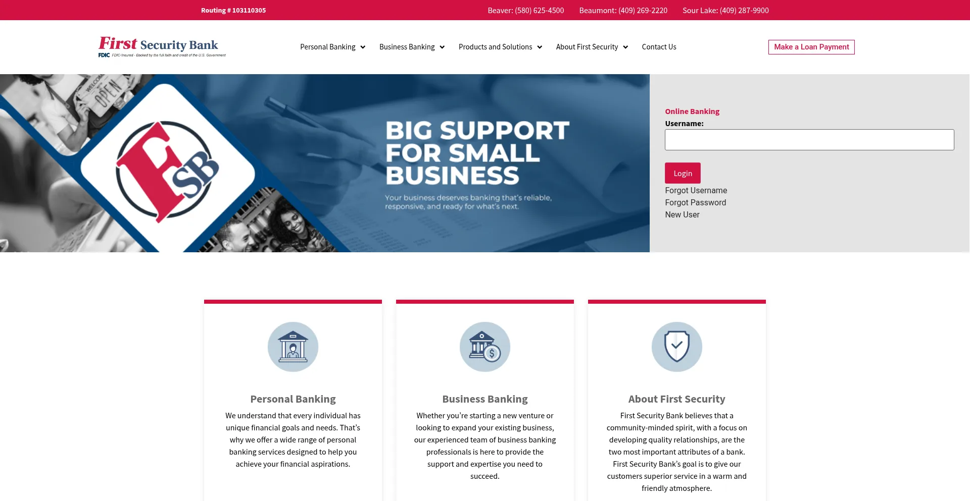 Thefirstsecuritybank.com