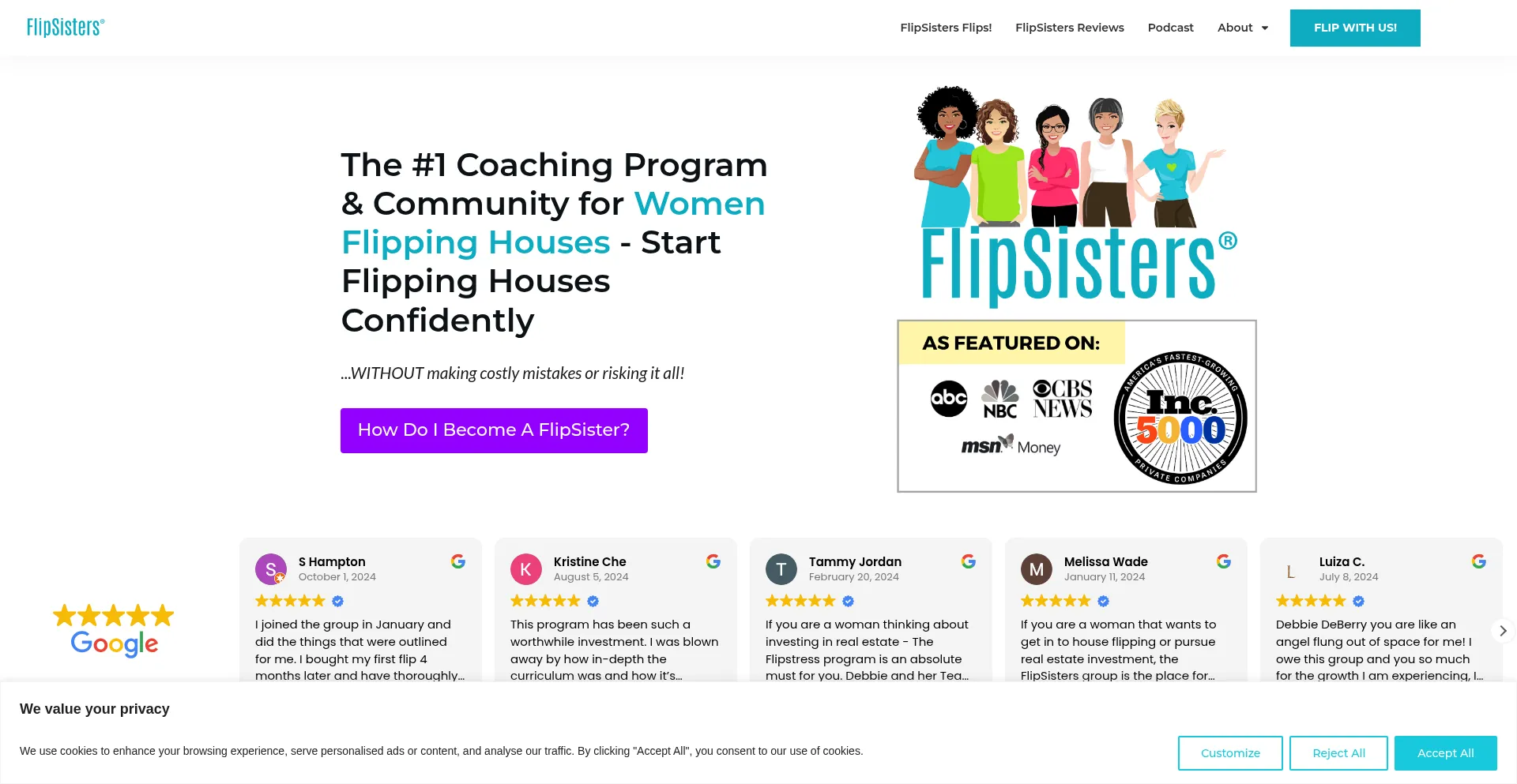 Theflipstress.com Screenshot
