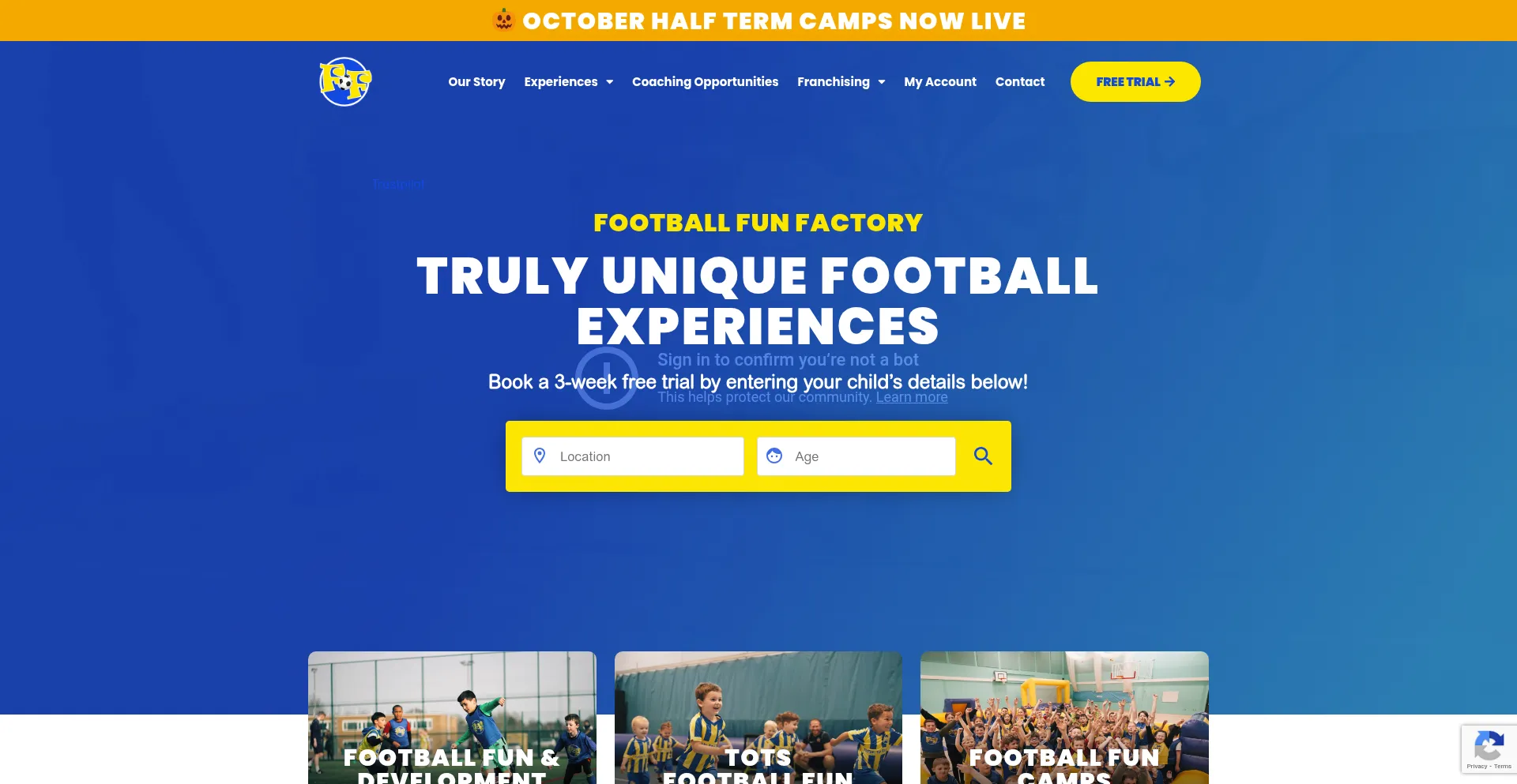 ¿És Seguro y Confiable Thefootballfunfactory.co.uk?