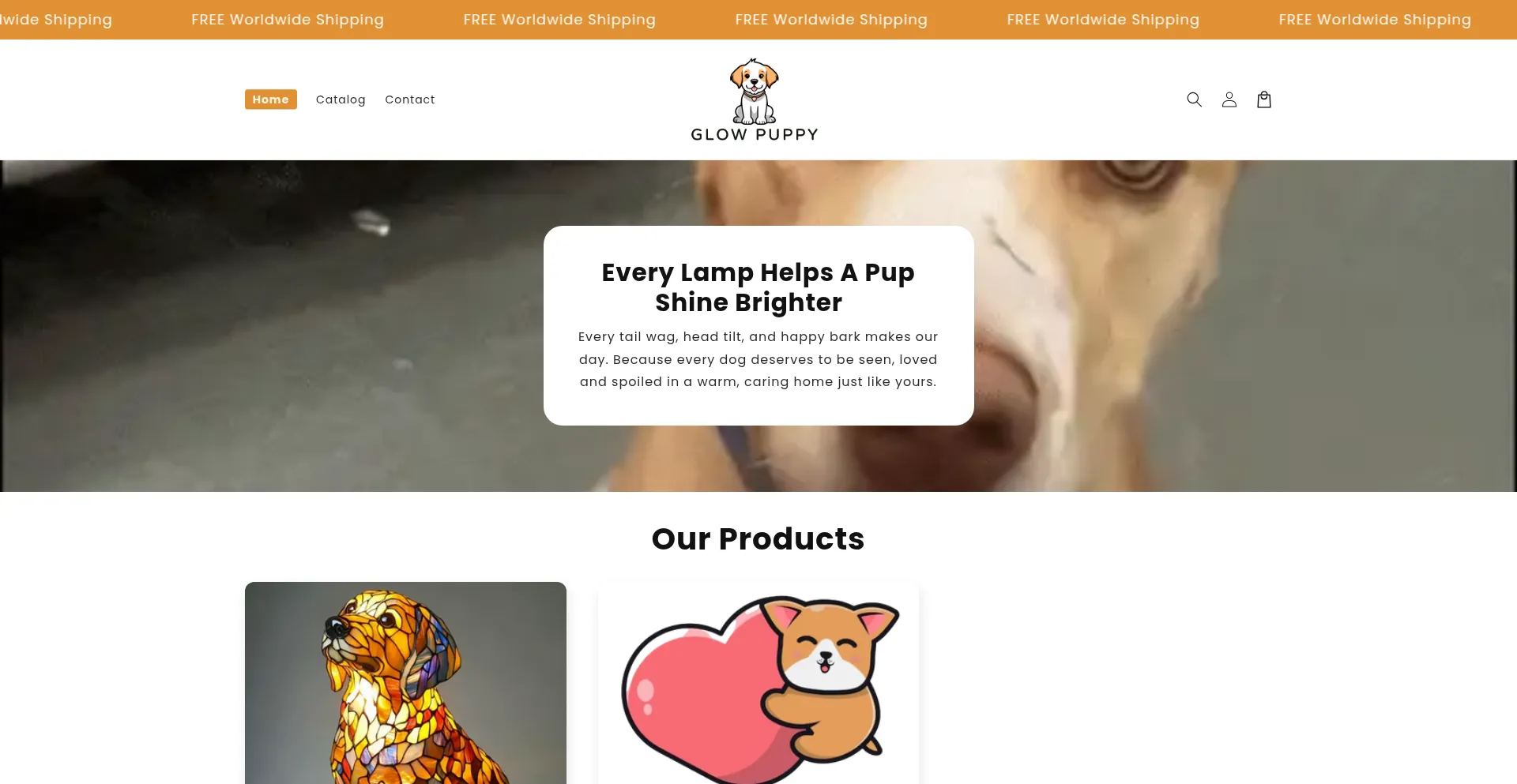 ¿És Seguro y Confiable Theglowpuppy.com?