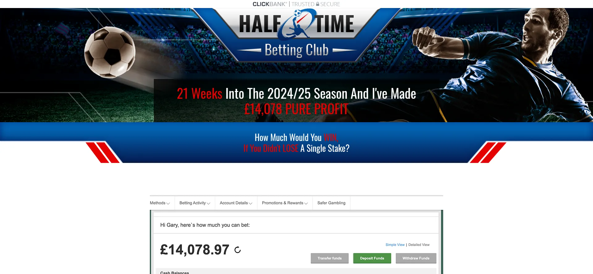 Thehalftimebettingclub.com