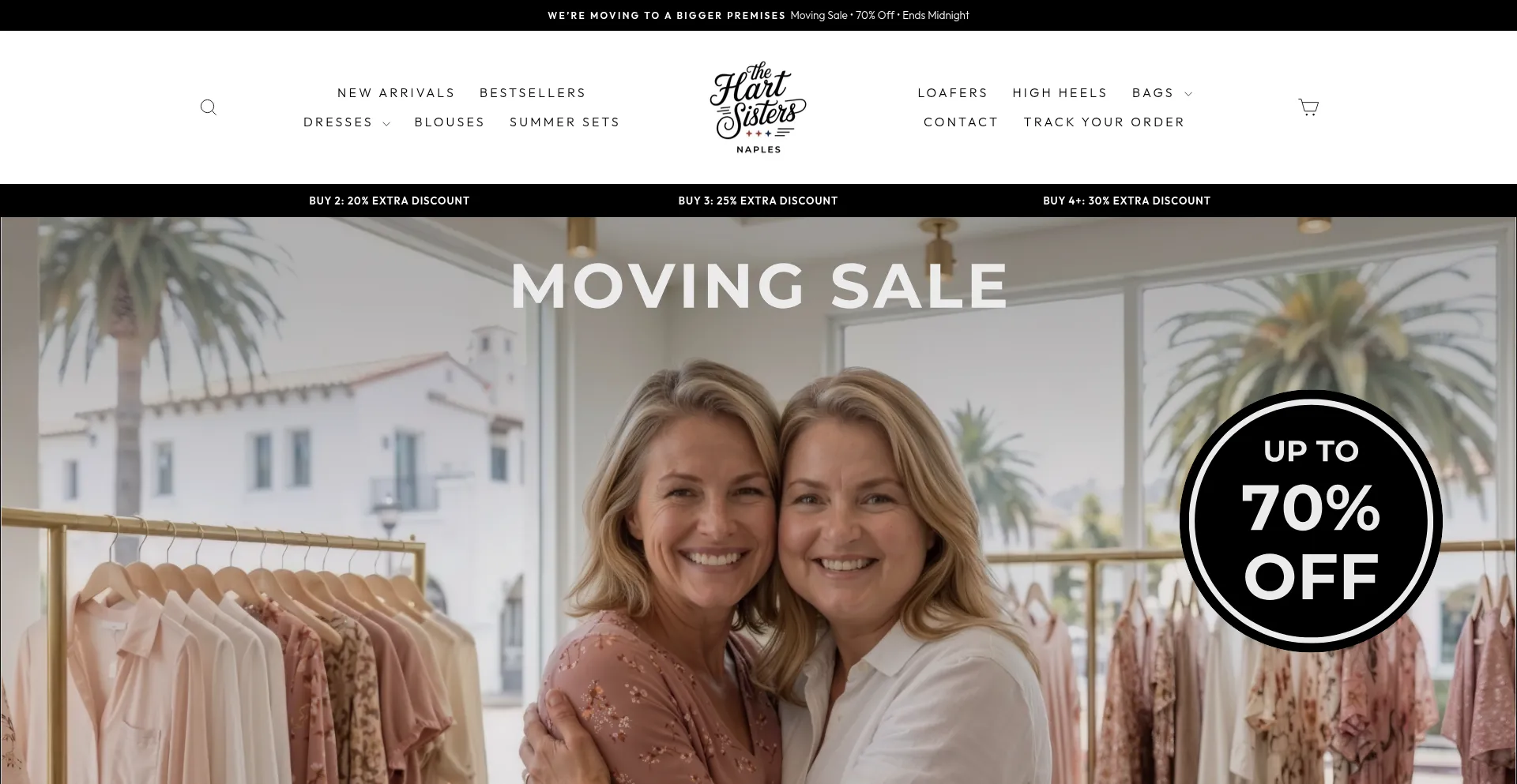 Thehartsisters-naples.com