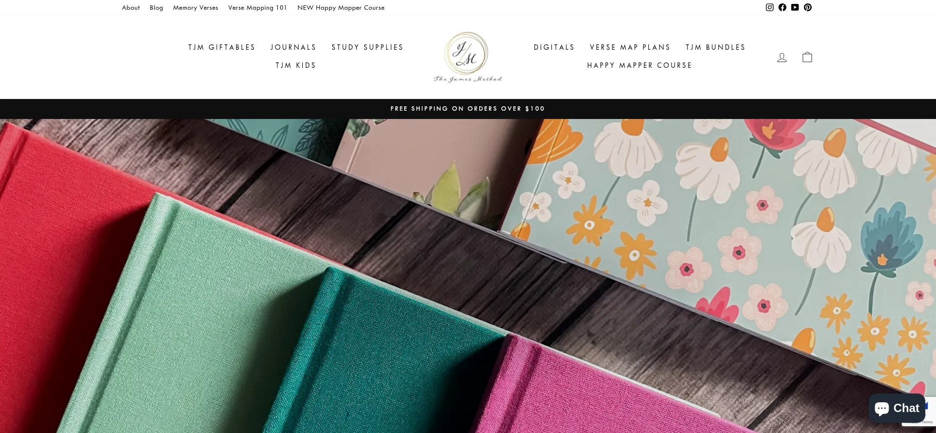 Website screenshot of Thejamesmethod.com