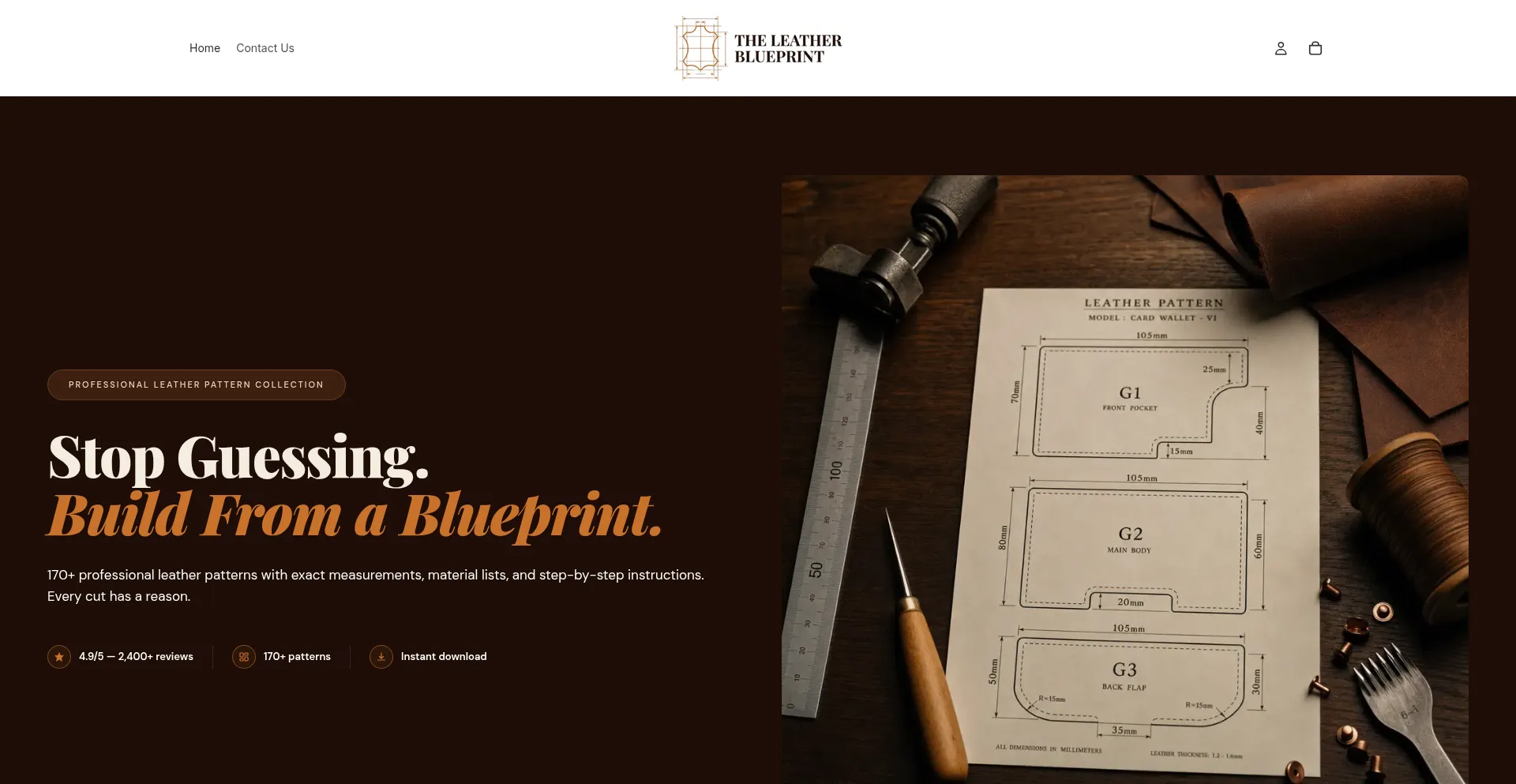 Theleatherblueprint.com