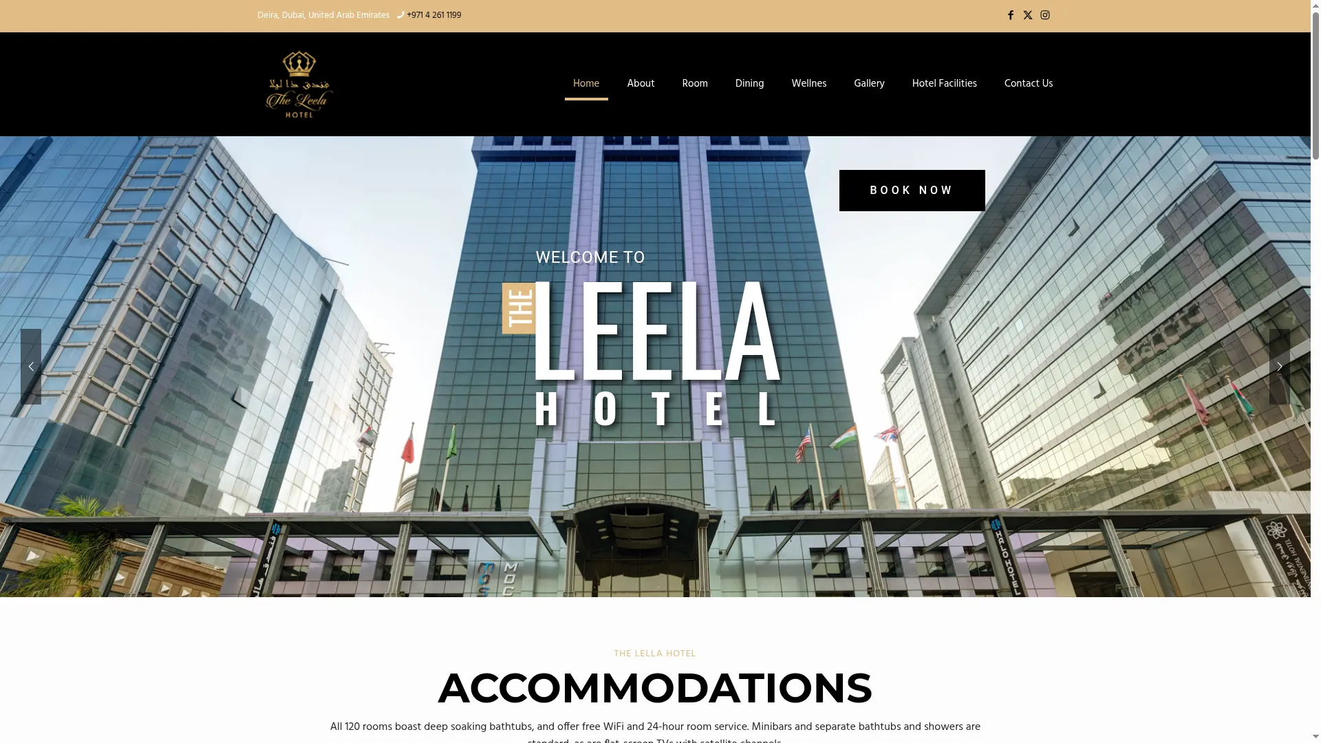 Theleelahoteldxb.ae