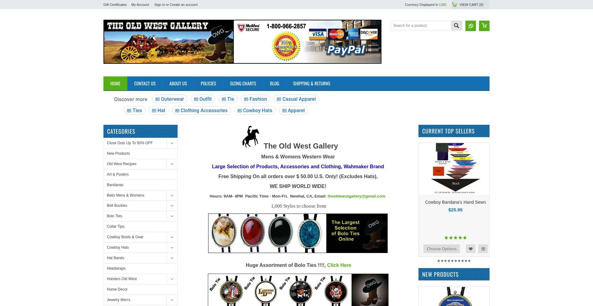 Theoldwestgallery.com