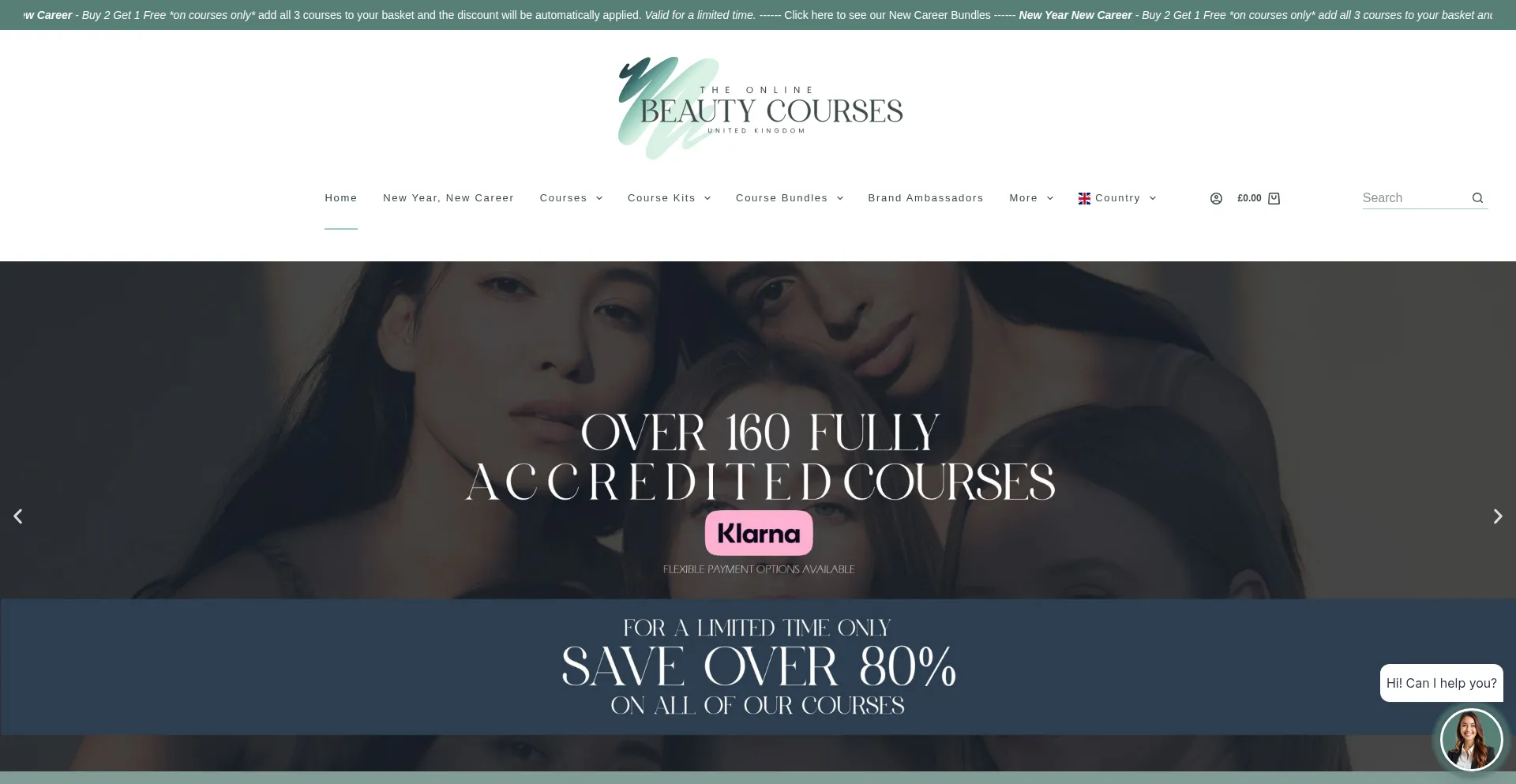 Theonlinebeautycourses.com