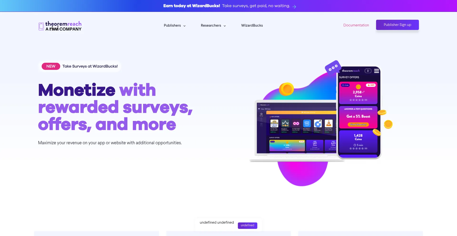¿És Seguro y Confiable Theoremreach.com?